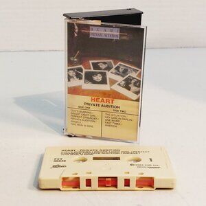 Heart ~ Private Audition (cassette tape, 1982) tested and works